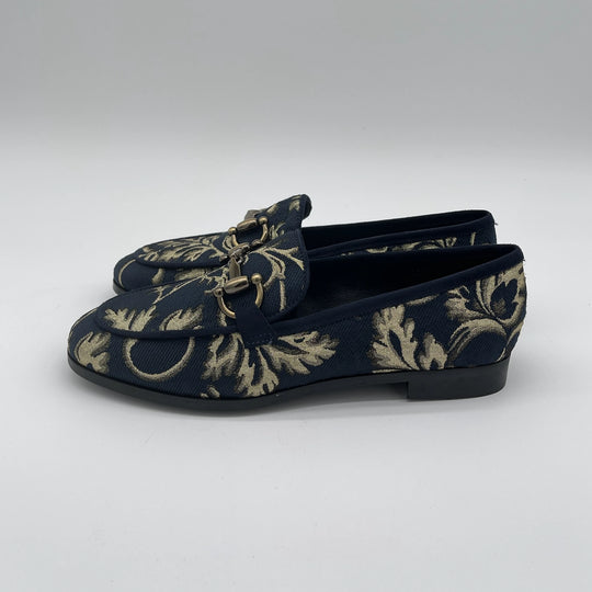 Mocassino flat fantasy - blu