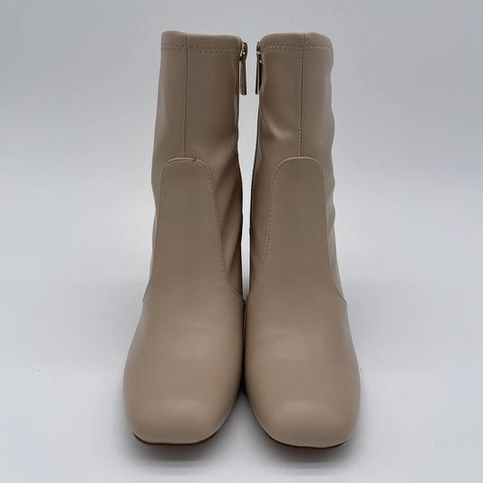 Stivaletto tacco 85 - beige